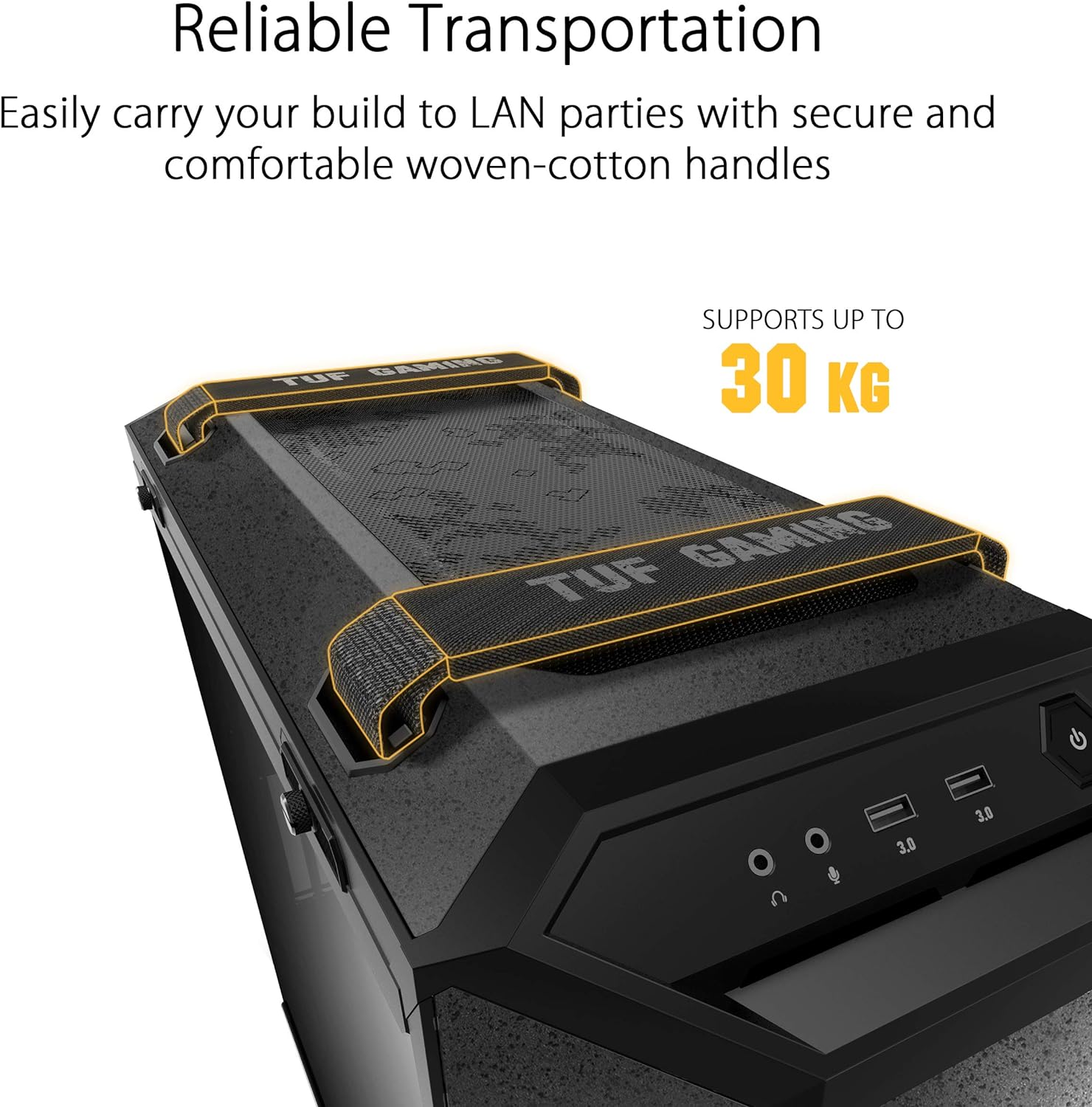 ASUS TUF Gaming GT501 RGB Tempered Smoked Glass Midi Tower Gaming Case ASUS TUF Gaming GT501 RGB Tempered Smoked Glass Midi Tower Gaming Case